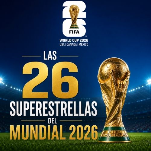 Las 26 Superestrellas del Mundial 2026