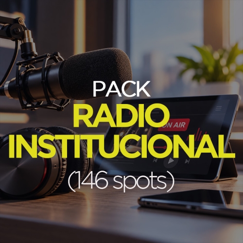 Pack RADIO INSTITUCIONAL